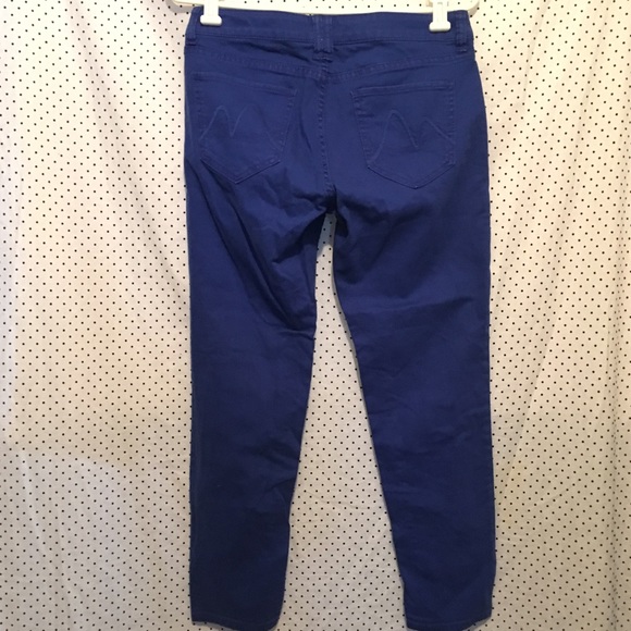 New York and Company Blue Curvy Skinny Jeans - Picture 3 of 7